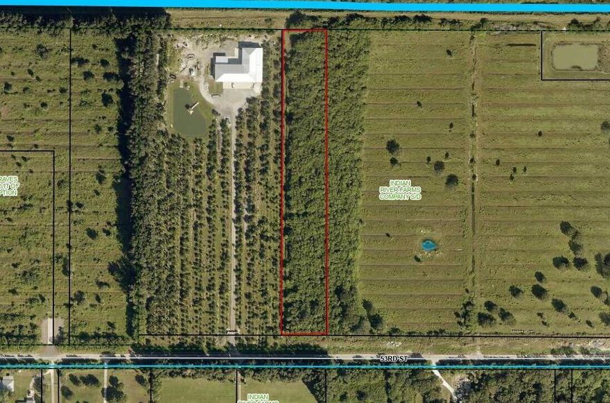 This 4.39-acre property in Indian River County, Florida, offers an exceptional opportunity to build your new Florida home in a prime location. The land is conveniently located with quick access to nearby shopping, dining, beaches, and major highways. This property combines the perfect balance of tranquility and accessibility. Don't miss out on the chance to own a piece of Florida's beautiful landscape in a sought-after, growing community.