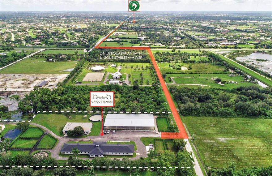 Rustic Ranches Finest!!! This 10 acre - double lot property has frontage on both Norris Rd. & Deer Path Lane. The new 24 stall center aisle barn was designed by a true equestrian. There are four (4) 6 stall sections/pods within the barn each with therir own tack rooms, laundry, storage, rest rooms, four (4) interior and exterior wash stalls. The large covered arena is complimented by the five (5) acre grass jump field with an exercise track around the entire field. There are eight (8) paddocks, a four (4) horse walker and a round pen. There is a tent pad in place with water, electricity and two (2) wash stalls for ten (10) additional stalls. The storage building has  ample parking and equipment storage along with an office, lounge and coverd patio adjacent to the covered arena. A must see!