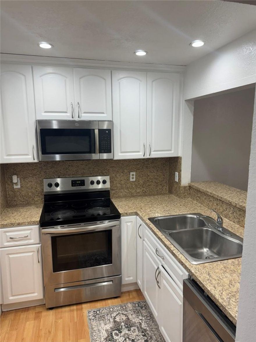 Remarks: "Experience convenient South Florida living in this turn-key 2-bedroom, 2-bathroom condo. This 956 sq. ft. unit features an open and bright living space with central air conditioning and a split-floor plan for maximum comfort and privacy. Enjoy the ease of modern living with full-size laundry facilities located right within your unit. The kitchen offers ample cabinet space and flows seamlessly into the dining area.Located in the highly-sought-after Monterey Condominiums, residents benefit from exceptional community features, including a resort-style swimming pool and gated entry. Close proximity to major hospitals and the high-end shopping and dining of Aventura. Don't miss this opportunity for a hassle-free, secure, and well-located property.