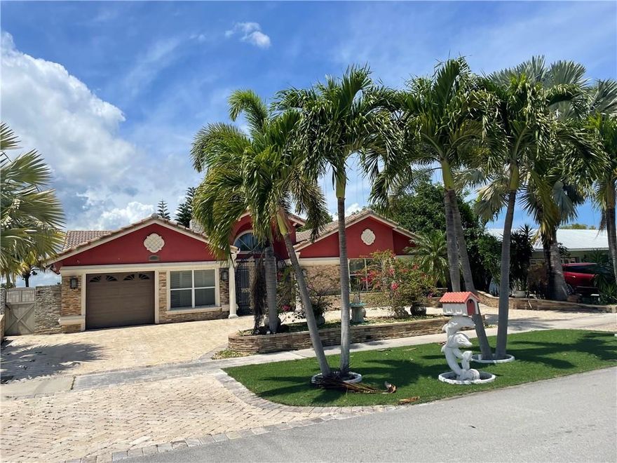 Make an OFFER before BLACKROCK does! We are proud to list and offer this beautiful, turnkey, upgraded, highly desirable Single Family Home with custom pool overlooking a gorgeous lake with breathtaking views * This property also includes an outdoor bar and gazebo perfect for entertainment * PRIME LOCATION only 4.9 miles from world famous beaches & Deerfield Fishing Pier * Nearby major highways, shops, restaurants and places of worship * Excellent ADD-VALUE opportunity for Investors * This home is 2,678 SQ FT (Under Air) per Broward County Records and being sold AS-IS
