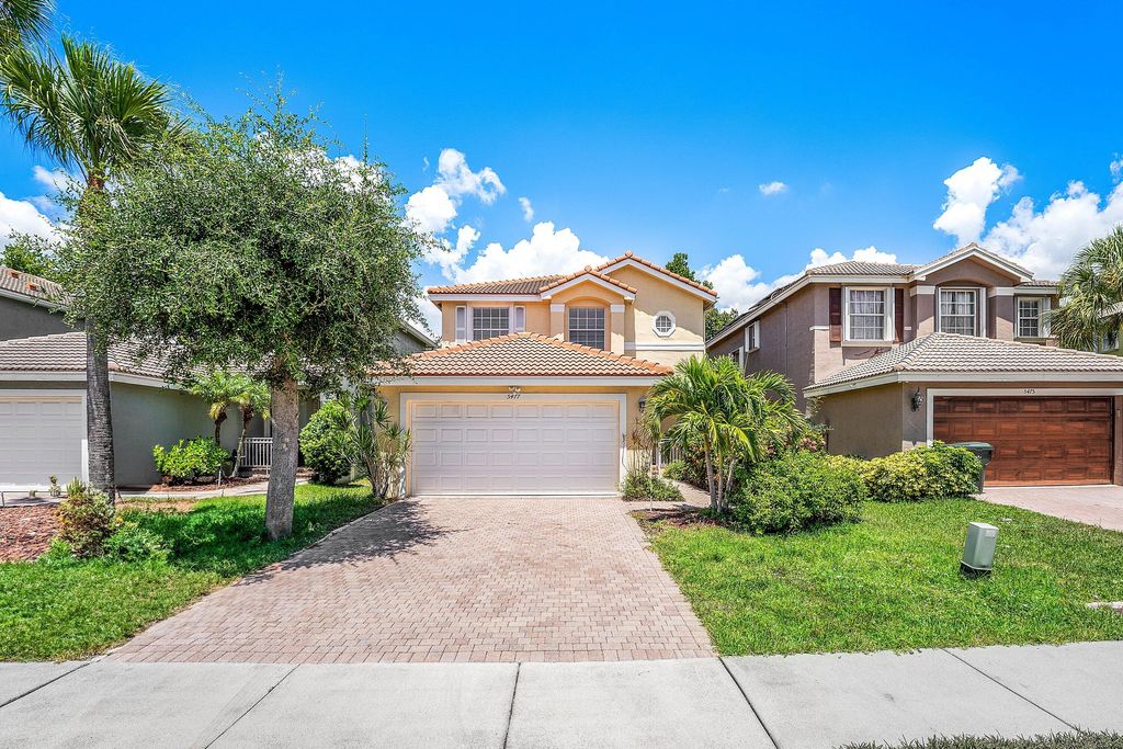 Photo of 5477 Queenship Court, Greenacres, FL 33463 (MLS # B26044932)