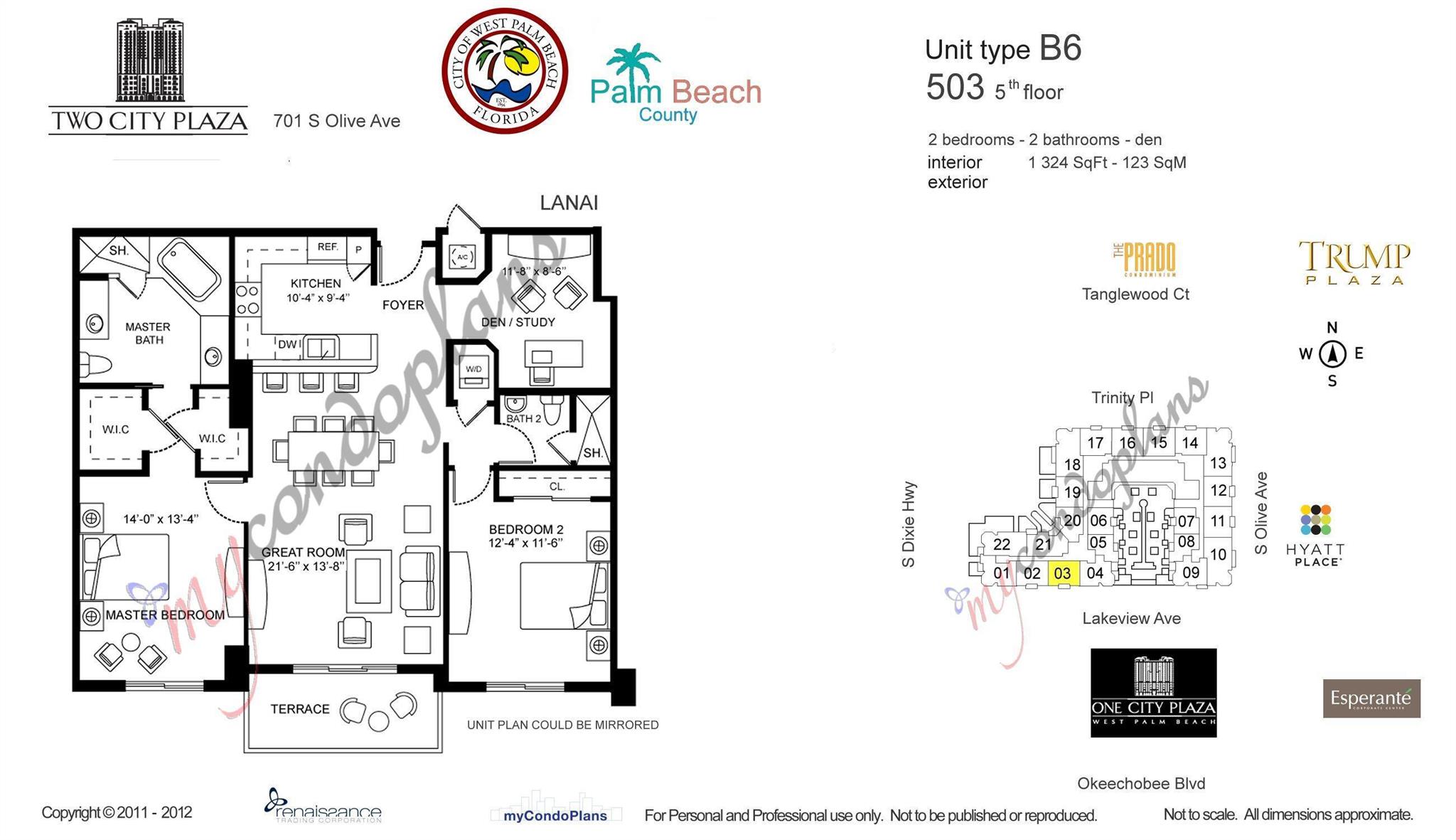 TWO CITY PLAZA CONDO - Residential