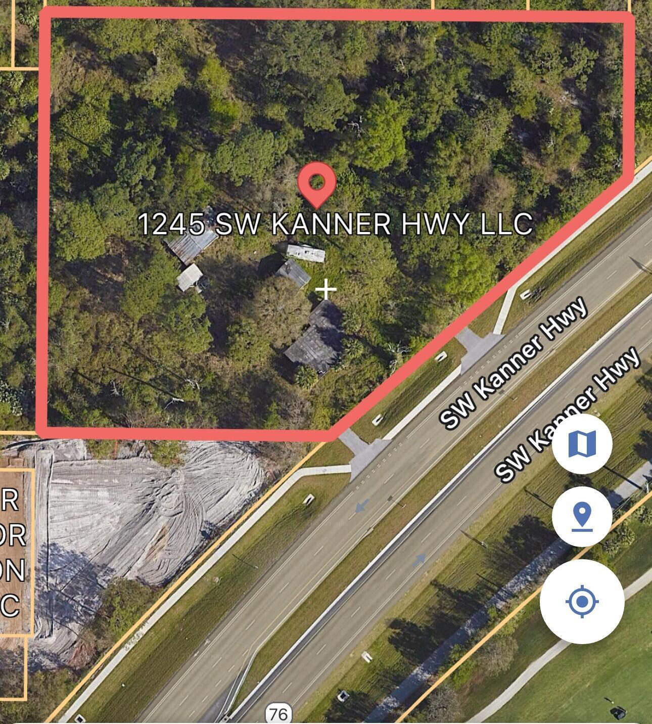 Prime 2.95-Acre Opportunity in Stuart, FL!Located directly on Kanner Highway with excellent frontage and dual access points, this property offers unbeatable visibility. Currently zoned residential, but with strong potential for commercial use--especially with a brand-new Wawa going in right next door. A tear-down home and barn are on-site, ready for clearing. this is a rare chance to position your business in a high-traffic area with major growth potential.