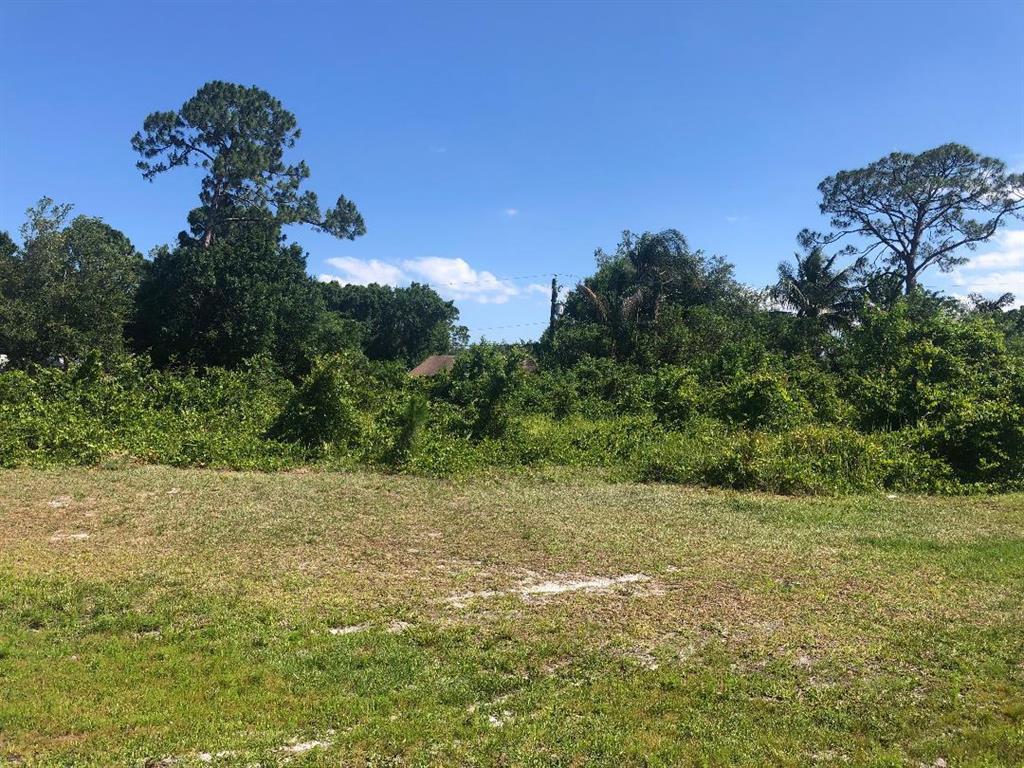 Build your dream home on this double lot with the clearing already done for you! Great opportunity to own more than your average lot, plenty of room with just shy of a 1/2 acre. Located in northern Saint Lucie County.