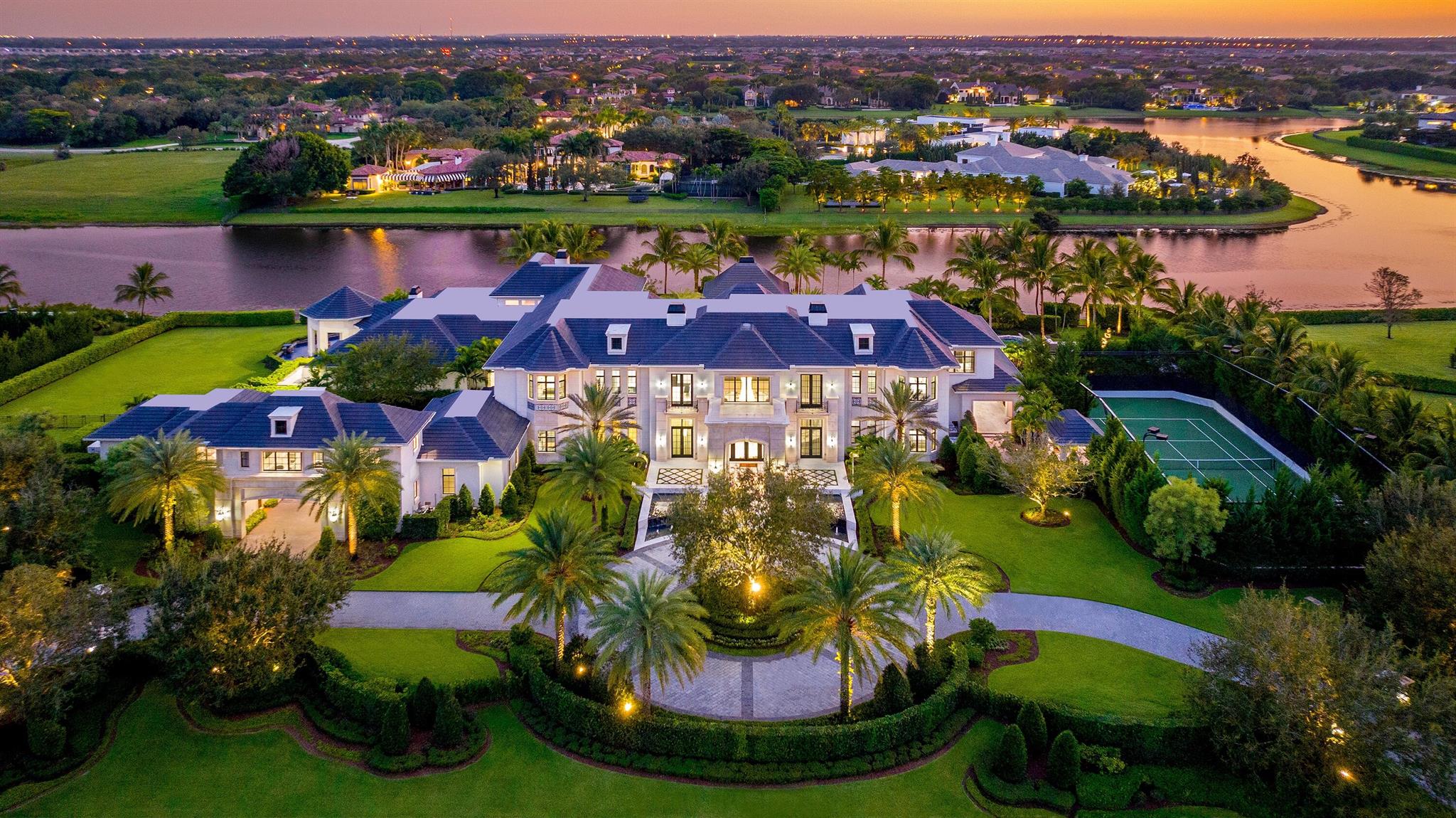 The Sundara Estate is renowned as one of the finest properties in the United States, distinguished as a contemporary masterpiece of modern luxury. Globally acclaimed for its refined elegance, unparalleled amenities, and utmost privacy and security, the Sundara Estate draws inspiration from the tranquil luxury of the Four Seasons Bali. Brilliantly staged in Stone Creek Ranch, one of South Florida's most secure and preeminent communities known as ''Billionaire's Row'', the sprawling Sundara compound at 9200 Rockybrook Way in Delray Beach sits on a stunning 2.67-acre lakefront lot.
