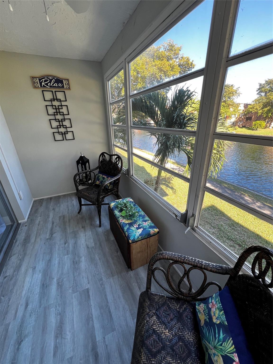 FOR RENT / SALE
Make this lakeside condo your own! Located in the desirable Lime Bay community of Tamarac, this bright and spacious 1-bedroom, 1.5-bath second-floor unit offers stunning golf course and lakefront views.
Enjoy a modern interior featuring brand-new flooring, upgraded kitchen cabinetry, countertops, and sink, fully renovated bathrooms, and new appliances including water heater. The enclosed private patio provides the perfect spot to relax and take in the peaceful scenery.
Residents have access to exceptional community amenities, including a resort-style pool, Jacuzzi, shuffleboard room, and community center. This 55+ community only requires one resident to be 55 or older; spouses and children 18+ are welcome. 715 min credit, 30k annual income!