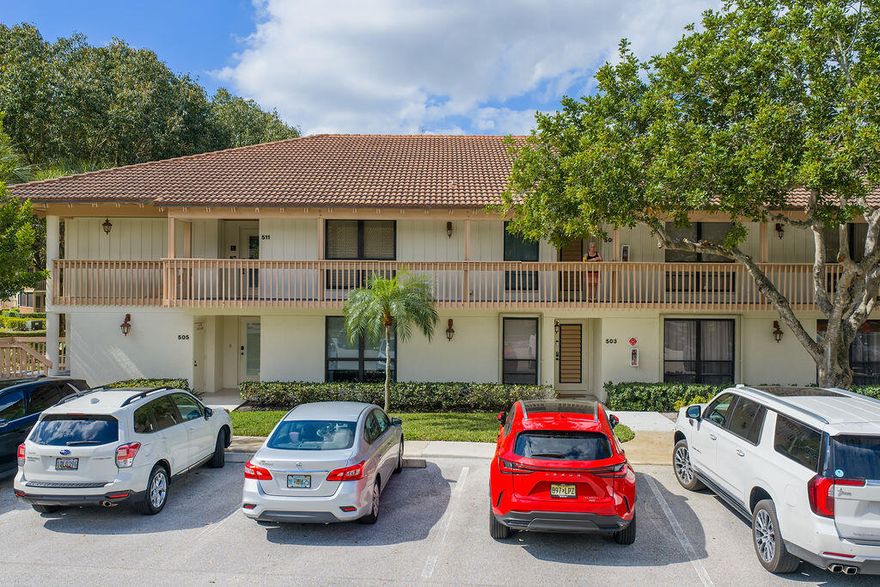 Available annual rental!! This fully remodeled 2-bedroom, 2-bath condo offers a fresh, modern feel with plenty of natural Florida sunshine throughout. The updated kitchen features quartz countertops, stainless steel appliances, and a large island with seating that's perfect for casual meals or entertaining. Impact windows bring in great natural light and provide added protection. The living area is open and comfortable, and the primary suite features plank vinyl flooring and a nicely updated bathroom. The guest bedroom and bath have also been fully renovated. Beautifully renovated interior is move in ready and turnkey with modern furnishings. Live in the world class PGA National where there is endless opportunities to walk, bike, jog, lounge by the pool and enjoy  oak lined streets.