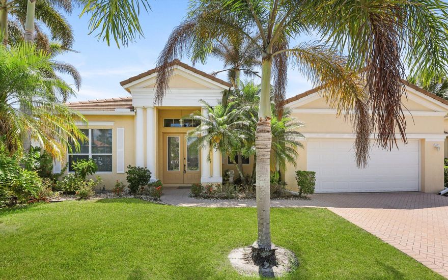 Looking for a home that feels just right? This charming single-family gem in St. Lucie West welcomes you with its light and bright living space, where natural light pours through large windows, creating a warm, inviting vibe. With 3 spacious bedrooms, a versatile office / den / 4th bedroom, and a smart split floor plan, it's perfect for both privacy and easy living.  Step out to the oversized enclosed patio—ideal for morning coffee or evening unwinding—while the backyard offers plenty of space to garden, play, or even add a pool. It's more than a house; it's your future home. Come see it today!