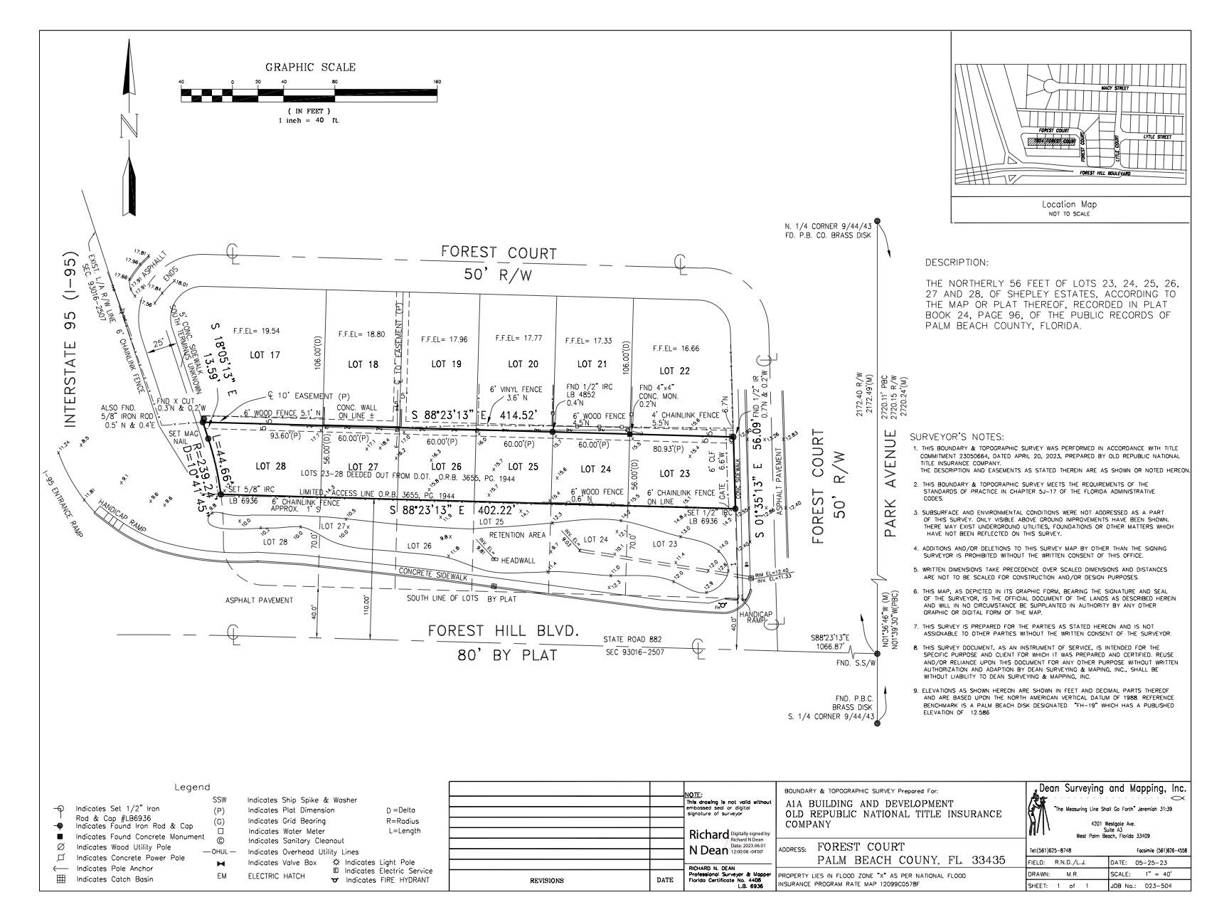 SHEPLEY ESTATES - Land