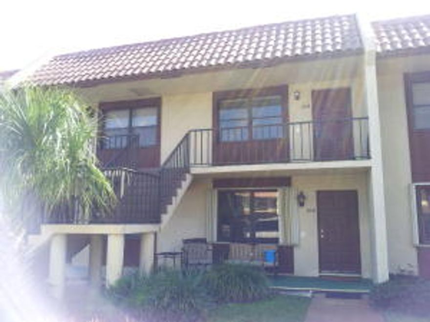 Equal Housing Opportunity. Large 2 bedroom, 2 bath condo with balcony and extra storage. Upgraded cabinets, all tile flooring and dining area. Stack washer and dryer will be installed prior to move in.