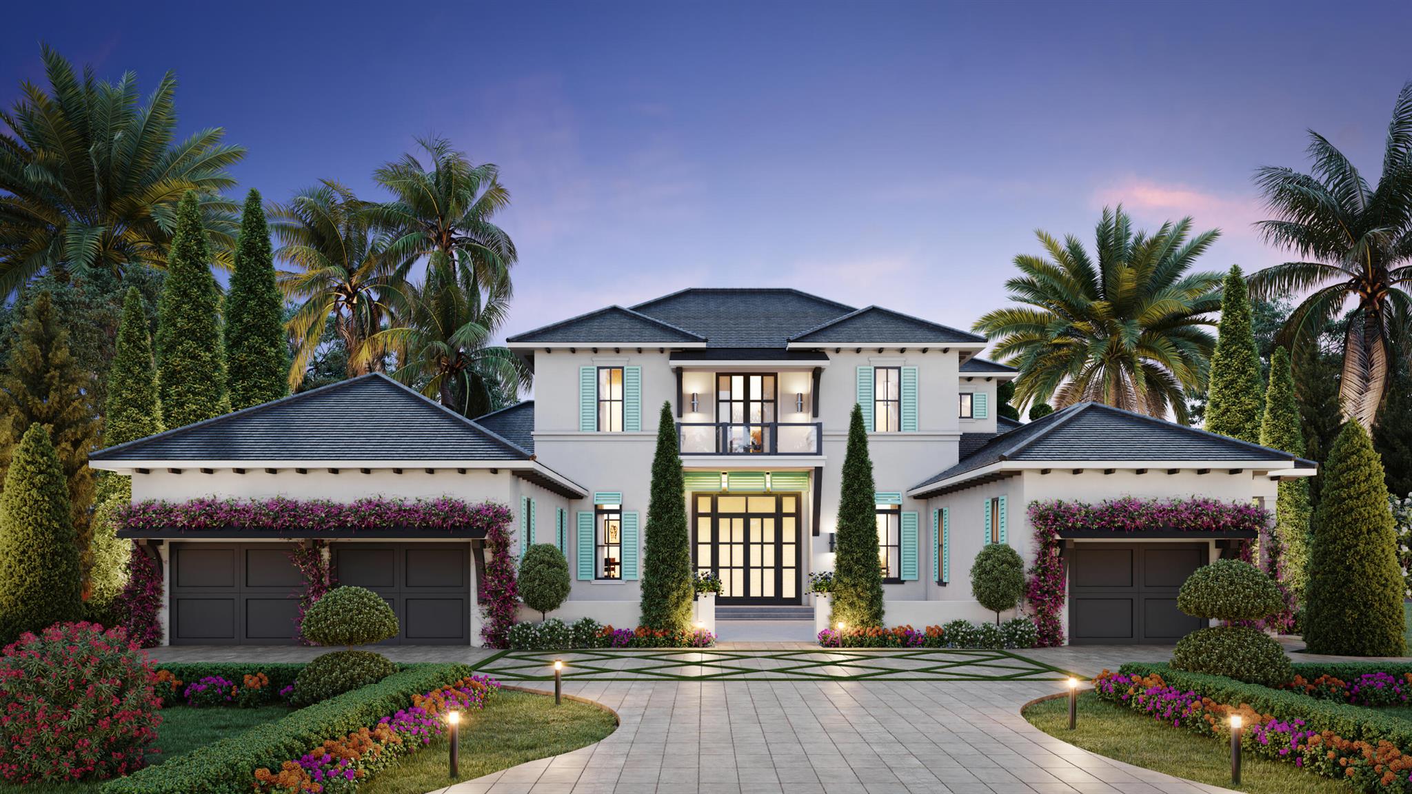 Rare opportunity to own and design a brand new home by L&L Construction of Palm Beach, set to break ground and be completed in 2026. This unique custom estate features 5BR, 5.5Baths, and a 3.5 Car garage. Cathedral ceilings will captivate you from the moment you enter. Situated on nearly an acre in the desirable Ranch Colony of Jupiter, this property offers privacy and beautiful views on the 5th hole of the Fazio designed golf course. Membership is optional in Jonathan's Landing West. This gated enclave includes over 20 acres of paved roads, ensuring ample privacy and greenery, creating an environment like no other Jupiter has to offer. You'll be conveniently close to pristine beaches, fine dining, shopping, entertainment, PBI Airport, and Palm Beach Island for endless entertainment.