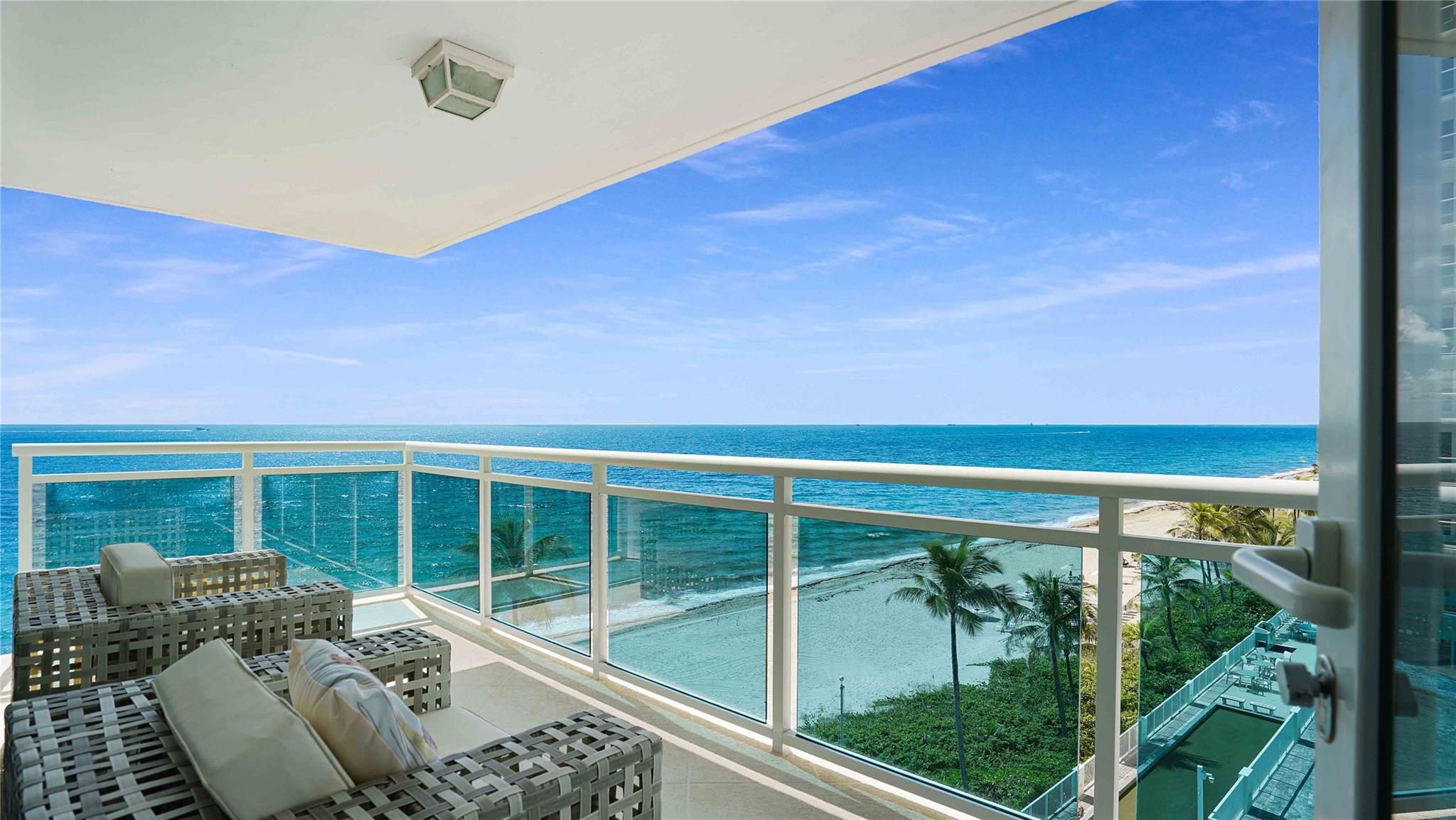 Experience luxury coastal living in this rarely available direct oceanfront residence on the highly sought-after Galt Ocean Mile. With spacious elegance and a desirable southeast exposure, this condo boasts breathtaking ocean views from every room, including the kitchen. Enjoy a bright, open layout with tile flooring throughout, a custom-designed kitchen featuring granite countertops, SS appliances, and two picture windows framing endless ocean vistas. Unique to this residence are two private balconies—one east-facing and one southeast-facing—perfect for sunrise coffee or evening relaxation. Amenities include: Heated Oceanfront Pool, BBQ, Gym, Library,Bike Storage, Car Wash, 24-Hour Security, walk to shopping, dining, nightlife, supermarkets, bars, water taxi stops, the trolley, and more!