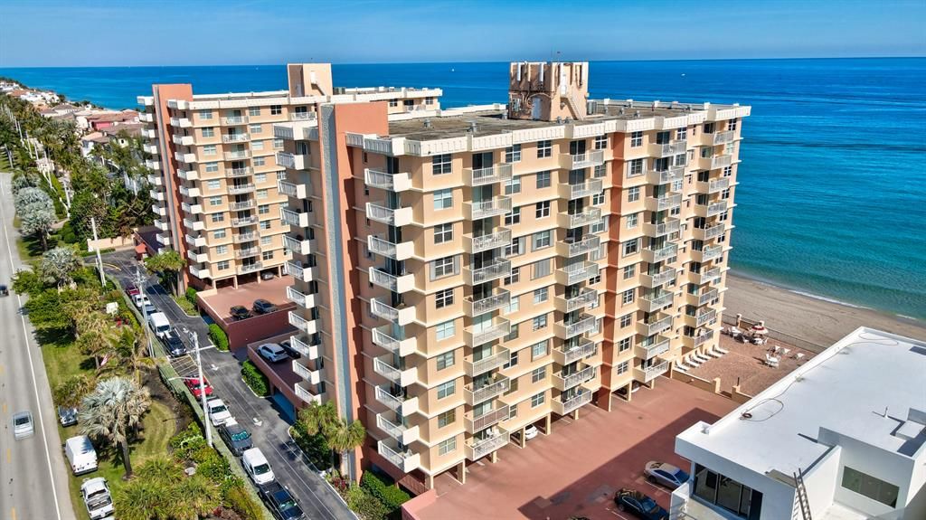 Photo of 4505 S Ocean Boulevard #604, Highland Beach, FL 33487 (MLS # R10726707)