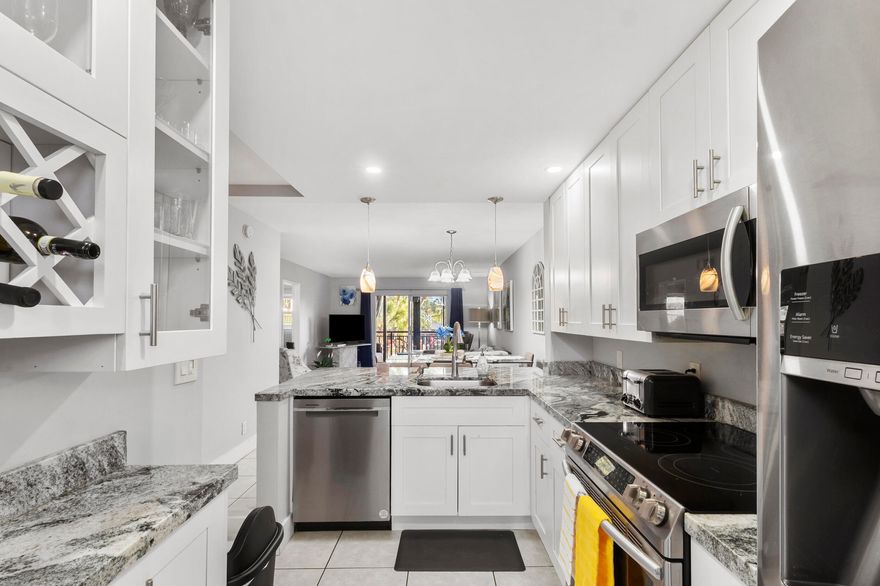 Beautiful 2BR/2BA Condo In GARDEN-AIRE VILLAGE SOUTH! Located minutes from Pompano Beach and Intracoastal Waterways! Enjoy sunset, pool, and garden views from your private balcony. Features include full hurricane impact windows, Solid Wood doors, covered parking, and an enclosed patio with sliders offering flexible space for dining or a home office. Kitchen remodeled in 2019 with stainless steel appliances; water heater replaced in 2019; new dishwasher and garbage disposal in 2025; Unit may be sold furnished. Community offers pool, clubhouse, and fitness room. Rentals allowed after one year. All building inspections completed with no assessments. The unit may be sold furnished, offering added convenience for the buyer.

One covered parking space conveys with the unit. An additional parking space may be available for rent next door. Community amenities include a swimming pool, clubhouse, and fitness room. All required building inspections have been completed, and there are currently no special assessments.

Rentals are permitted after one year of ownership. The property is centrally located near beaches, golf courses, pickleball courts, US-1, and a scenic five-mile bike loop. Pompano Beach continues to experience significant redevelopment, making this an attractive opportunity for both end users and long-term investors