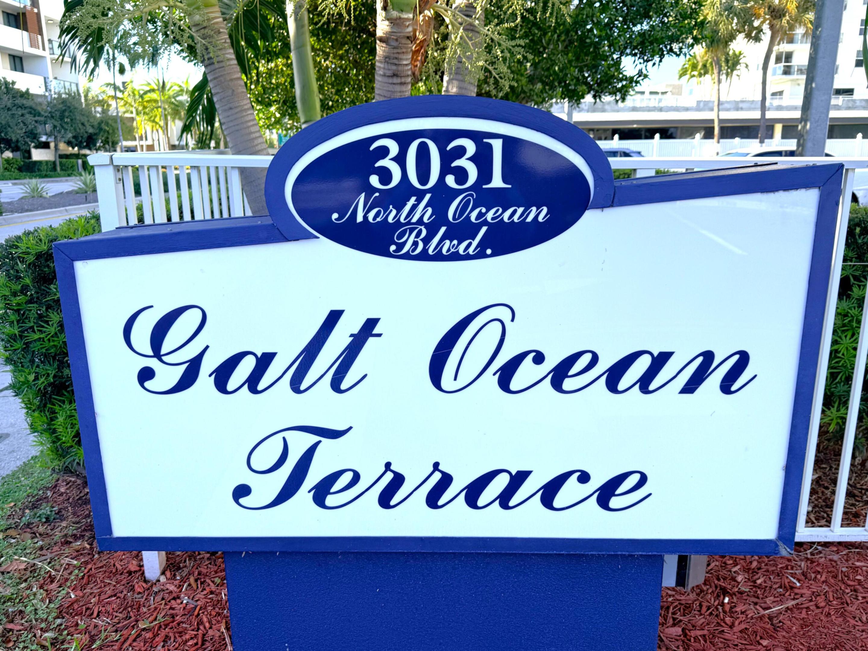 GALT OCEAN TERRACE CONDO - Residential Lease