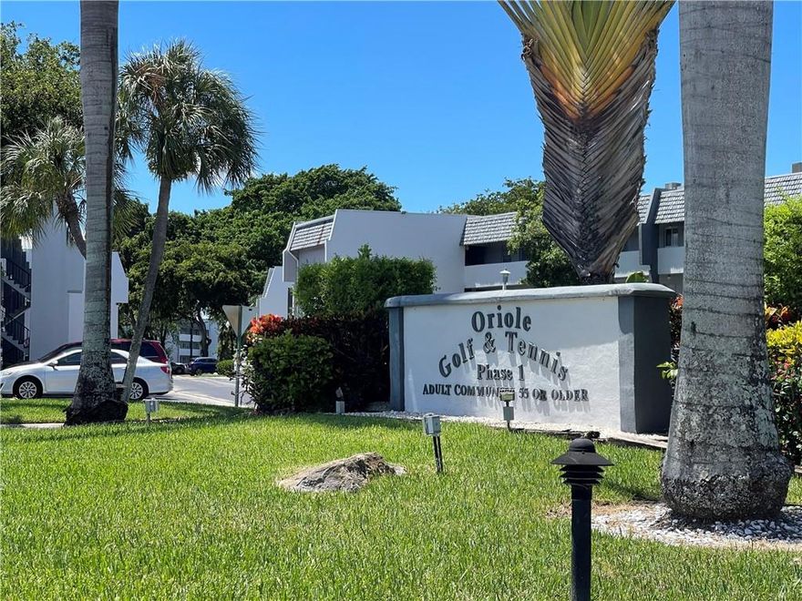 All Remodeled, New AC, New Kitchen, New Electric ... Ready for a New Owner, this 1 Bedroom, 1 Bathroom located in Margate at the Oriole Golf & Tennis Community. A 55 Plus complex according to the Condo Association. Clubhouse, beautiful pool and recreation area. Be part of the Golf community and enjoy the 18 holes with very affordable rates in peak season and have the best summer rates in Broward county. By Condo management, a 700 Credit Score is required and $40K Verifiable sustainable income to be approved. Easy to show on a lock box .. Will not last !!