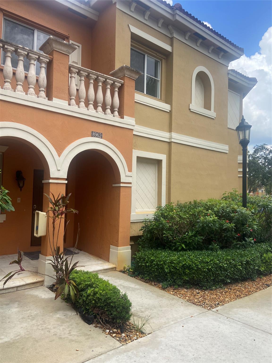 Explore contemporary living in the heart of Miramar. Village Walk is a highly sought-after community with this exquisite 3-bedroom, 2-bathroom home. Home was built in 2010 and featuring updated kitchen, top-of-the-line appliances, including a convenient washer and dryer and tile floors. The charming back patio provides an ideal backdrop for relaxation, BBQ gatherings with friends and family. Gated community that offers community pool and playground. Your dream home awaits, where modern comforts and family-friendly amenities seamlessly come together. Located close to school, shopping, highways and parks for all your conveniences. Don't delay come see today. Ez to show.