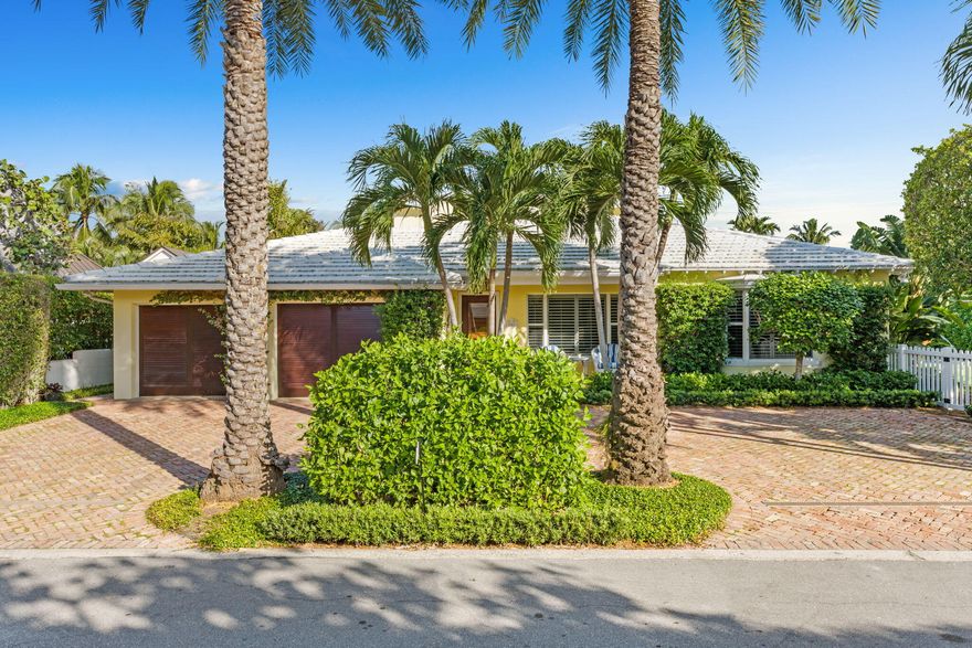 Move in ready! This beautiful Bermuda style beach house sits on a lush, oversized North End lot with deeded private ocean access and membership to North Shore Cabana, one of the most beautiful Ocean Cabanas on the Island! This 4 Bedroom, 4 Bath home is completely remodeled with travertine and hardwood floors throughout, a covered loggia overlooking the pool and gardens, outdoor kitchen, informal living room with a full bar, 3 first-floor guest bedrooms with en-suite bathrooms and an expansive second floor primary suite with a large balcony overlooking the pool and spa. Enjoy close proximity to the Sailfish Club, the intracoastal bike trail and private ocean cabana.