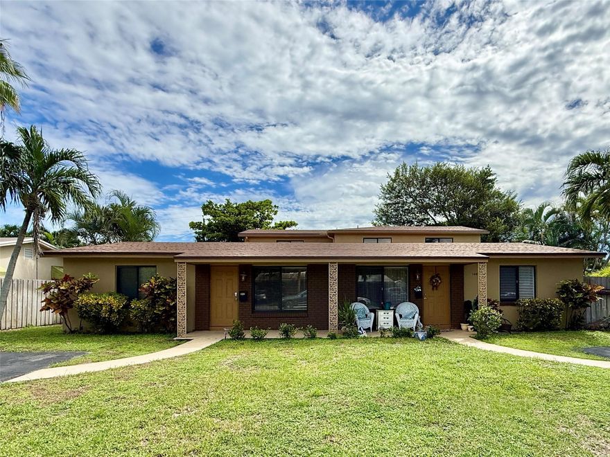 This Wilton Manors 2BR/1BA plus bonus room just got a glow up with a brand-new stainless steel refrigerator, stove, microwave, dishwasher, and fresh bathroom vanity. Incoming quartz counters, farmhouse sink, and new kitchen cabinets will bring a stylish kitchen refresh. Washer and dryer in unit. The fenced backyard is perfect for BBQs or a garden. Tile floors keep things cool and easy to clean. Bonus room works for a home office, den, or space for that treadmill you swear you’ll use. Walk to The Drive, the arts district, and restaurants. Enjoy nearby boat ramp, city parks, and shopping centers for extra convenience. You found the right one. Come see it before it’s gone!