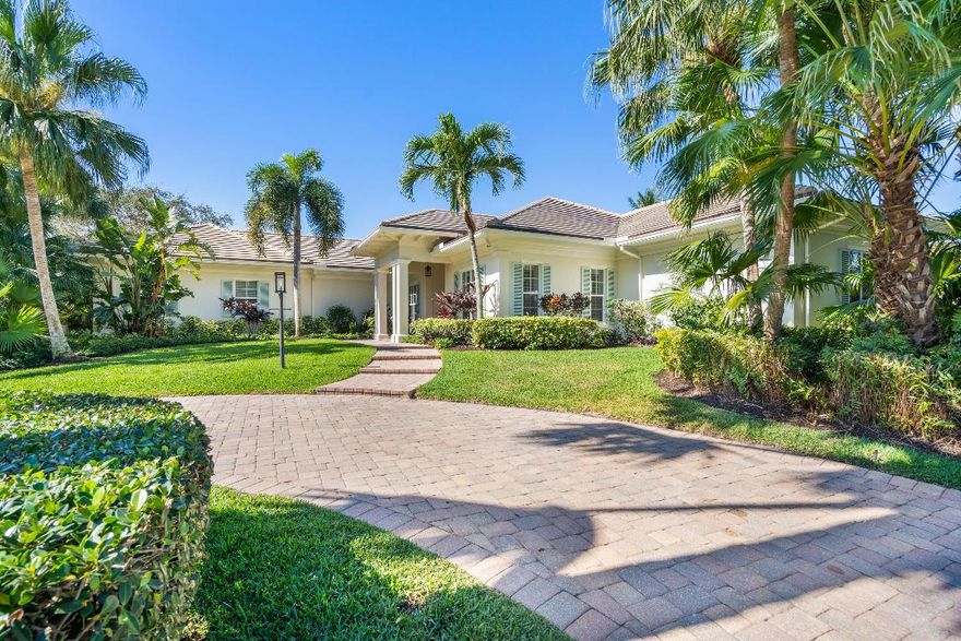 Newly Priced for immediate sale. Coveted and updated Riomar Bay 2 Riverfront estate custom designed by Gregory Anderson, boasts a private dock and direct access to the Intracoastal Waterway. This one-of-a-kind residence abounds with understated, sophisticated luxury; offering three en-suite bedrooms, high-end finishes, expert craftsmanship, marble flooring, high ceilings, pool/spa, and unparalleled outdoor living & entertaining space with expansive covered lanai, summer kitchen, fireplace and long majestic water views.