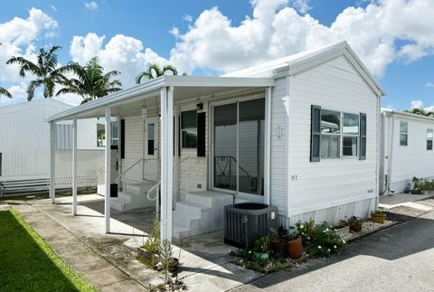 A home in Briny Breezes