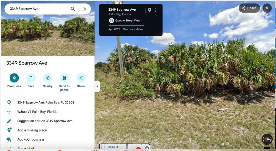 Empty lot awaiting construction of your dream home. Secure your slice of Florida's future! This 0.23-acre parcel in Palm Bay's is a savvy buy-and-build investment in a growing area. Conveniently located just a short drive from Bayside Lakes amenities, top schools, and The Majors Golf Course.