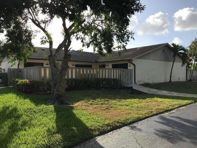 Beautifully unit! Spacious split bedroom plan. Large spaces, corner unit with enormous patio at the entrance for your perfect entertainment and dining. Living room offers sliding doors connecting to patio. Open Kitchen. Centrally located , minutes to the beach and main south Florida highways. HOA must approve, MIN FICO 660. To apply https://apply.link/e9N_3wQ