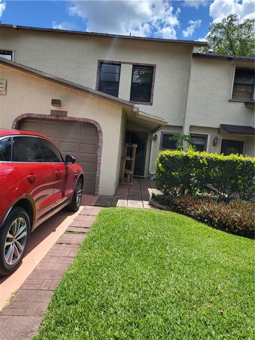 Beautiful home in the desirable Boca Raton area with great A+ rated schools. This community is offering Pool, jacuzzi,  club house,  basketball court. Low association fees. Villa is upgraded with new flooring,  kitchen, bathrooms, hurricane windows and doors. 1 car garage and plenty of guest parking.  Patio is converted into a fully functional additional room that can serve as  4th bedroom. Great garden view with private gazebo and fruit trees.