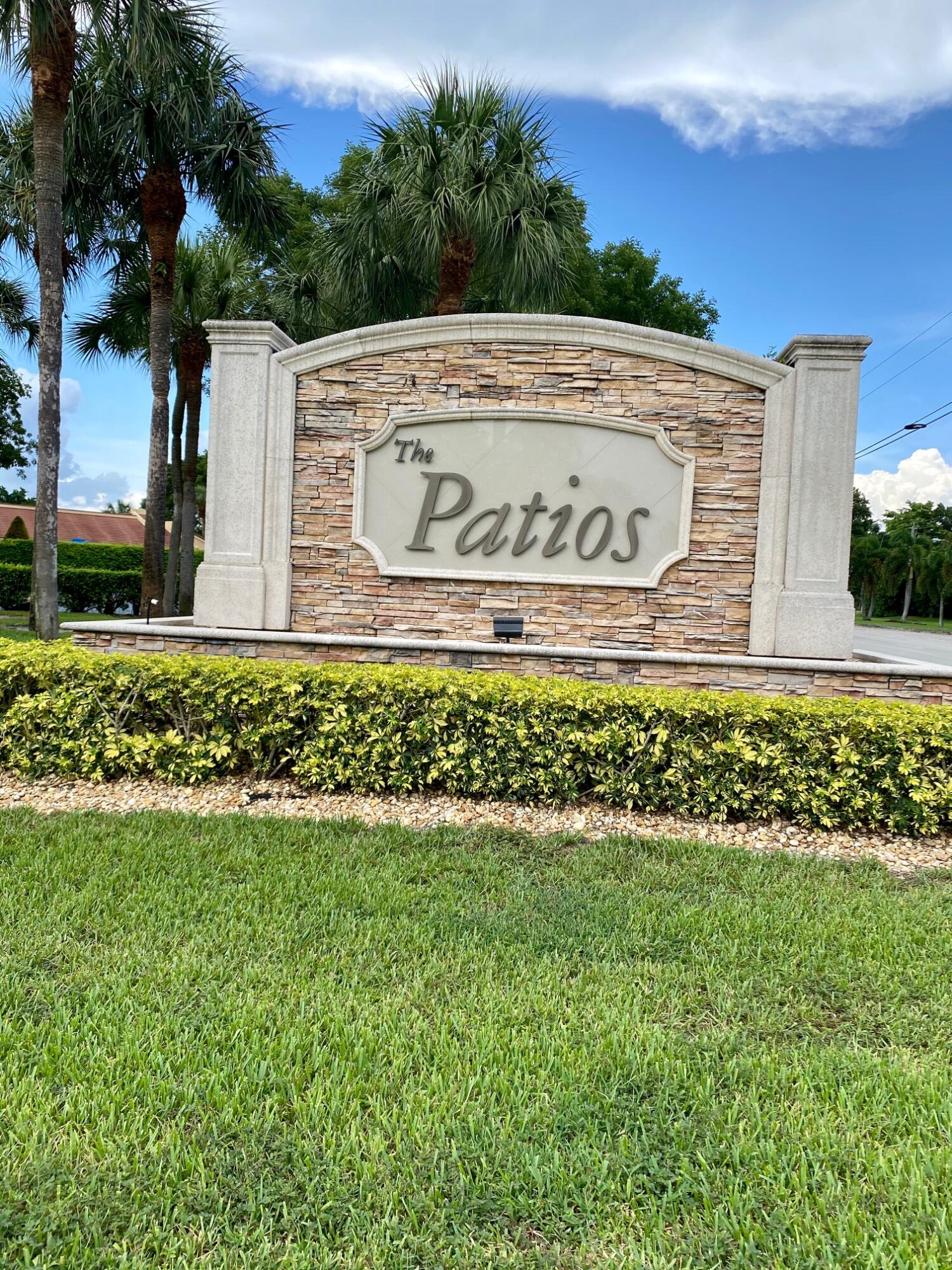 PATIOS OF BOCA BARWOOD CONDO - Residential