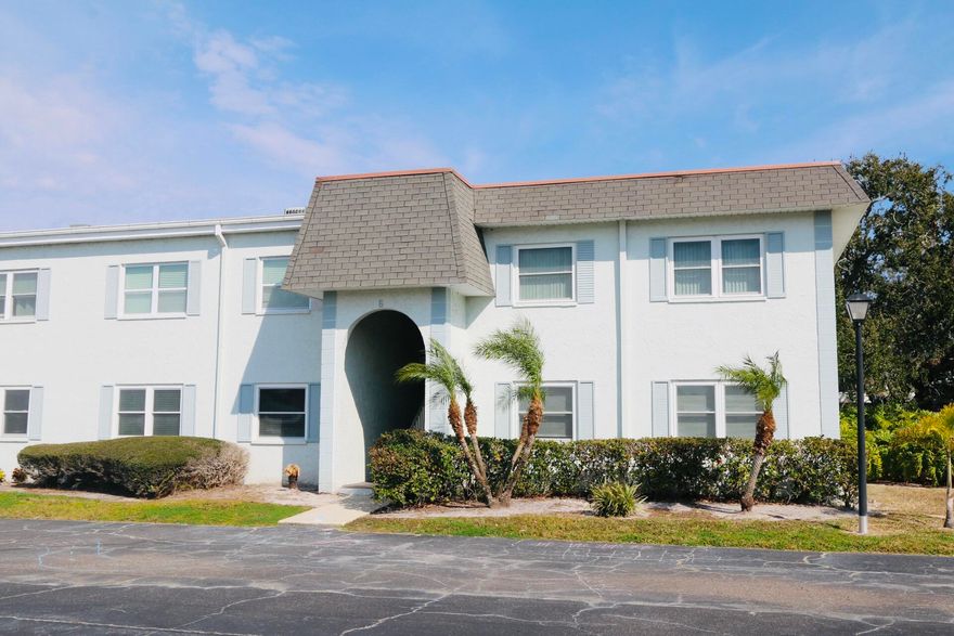 Beautifully renovated 2BR/1BA **first-floor** condo in the highly desirable Tradewinds community, ideally positioned directly across from the community pool and clubhouse featuring ping pong and space for gatherings. Enjoy the convenience of first-floor living with easy access and no stairs.

This move-in-ready home has been thoughtfully updated throughout. Renovations include newly installed hardwood floors and tile, a brand-new refrigerator, stove, and dishwasher, a new electrical panel, new water heater, new blinds, and new light fixtures. The screened balcony offers new screens and generous storage space--perfect for relaxing or keeping outdoor items neatly tucked away.

Located just steps from the scenic Courtney Campbell Causeway Trail, you'll enjoy miles of waterfront walking and biking trails. Minutes from charming Safety Harbor with its local dining, boutiques, and community events, plus a short drive to Gulf beaches and two major airports. Ideal for full-time living, a seasonal retreat, or investment opportunity. Motivated seller--bring your offers!

All information provided by the broker and its representatives, including but not limited to pricing, square footage, calculations, and statistics, is deemed reliable but not guaranteed and is subject to errors, omissions, or changes without notice. Buyers and their representatives must independently verify all details.