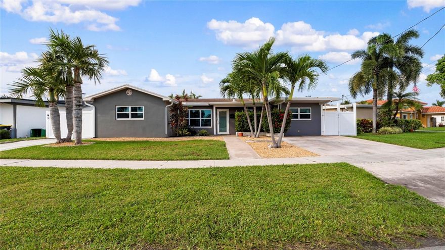 Beautiful 3-bedroom, 2-bath single-family home in desirable Dania Beach! Enjoy true South Florida living with water access, a private dock, and boat lift—perfect for boating enthusiasts. This home features impact windows and doors for peace of mind, and offers restricted saltwater access ideal for small to large craft or leisure boating. Water passage has one fixed bridge that leads directly to the ocean. Don’t miss this opportunity to own a waterfront gem minutes from beaches, dining, and a short commute to FFL. Beautiful 3-bedroom, 2-bath single-family home in desirable Dania Beach! Enjoy true South Florida living with water access, a private dock, and boat lift—perfect for boating enthusiasts. This home features impact windows and doors for peace of mind, and offers restricted saltwater access ideal for small to large craft or leisure boating. Water passage has one fixed bridge that leads directly to the ocean. Don’t miss this opportunity to own a waterfront gem minutes from beaches, dining, and a short commute to FFL.
