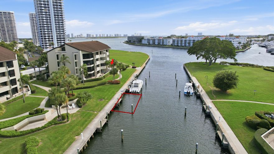 Boaters Delight in Harbor Village of Old Port Cove. ONE OF A KIND UNIT on the 1st Floor with the BEST intracoastal views.  40ft Boat Slip Included (#55), 3 Bedroom 3 Bathroom condo lives like a Single family, split floorplan with lots of light flooding the unit.  Front and back patios.  Brand new SS appliances in Kitchen, Granite counters, Hurricane protection with Impact windows and accordions. Freshly painted.  His and Her cedar lined closets in Owner's suite, Separate Tub and Shower. Assigned covered parking, storage room and fenced in patio.  Premier Boating community features NO Fixed Bridges and NO special assessments. Harbor Village is a featured community in Old Port Cove that offers a 24/7 manned Gated community, 2-mile Walking Path, Waterfront restaurant overlooking the Marina. Heated pool and Hot Tub. Old Port Cove is a Waterfront community located in North Palm Beach. Close to I95, Shopping, Restaurants, Fitness, Golf and Palm Beach International Airport.