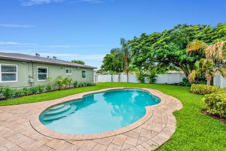 Perfectly located in one of Fort Lauderdale’s most sought-after neighborhoods!
Close to major highways, Downtown Fort Lauderdale, shops, and beaches, this beautifully upgraded home checks every box. Featuring:
ROOF (2011)
Impact Windows (2021)
PVC Privacy Fence (2021)
New Kitchen with All New Appliances (2021)
Pool (2016)
A/C (2023)
Oversized Screened Patio Overlooking Pool
New Electric & Fresh Interior Paint
Sitting on two oversized lots (Lot 14 & 15) on a desirable corner, this property provides extra space and privacy — rare for the area! No HOA restrictions. Bring your toys, pets, and creativity.
Fantastic find — grab it quick!