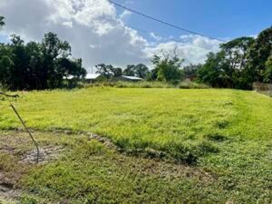 Come and become a part of of growing Fort Pierce! County only low taxes! City water and drainage available. Located just seconds away from beaches and growing downtown. and only minutes away from I-95 and turnpike. Cleared double lot ready to build. Call today and make an offer!