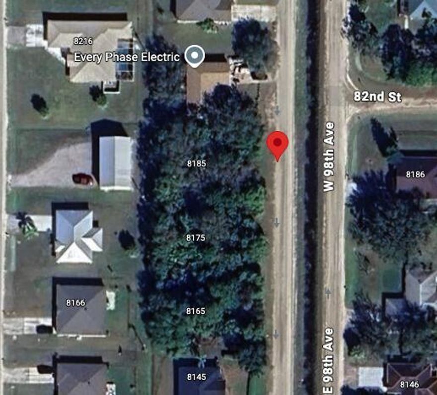 Nice Lot in Vero Lake Estates perfect for building a home and not dealing with any traffic and congestion of the city call with any questions or if you would like quotes from a builder.