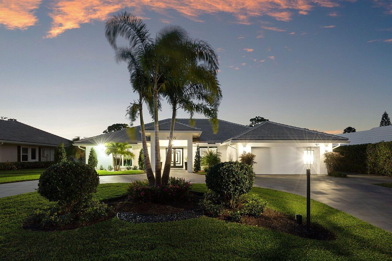 This rarely available 5BR Delray Dunes Golf & Country Club home is a must-see! Overlooking the 6th fairway with views of the 6th green , Completely rebuilt residence is model-ready with top-tier finishes. The reimagined kitchen features Italian cabinetry and appliances, wine fridge, expansive quartz countertops, and a wet bar with ice maker. Upgrades include new bathrooms, porcelain tile flooring throughout, new roof, completely impact, and a private spool. Sophisticatedly staged with custom furniture. As a member of Delray Dunes enjoy a newly renovated 18-hole Pete Dye golf course, Clubhouse, Fitness center, a stunning new pool with bar, expanded outdoor dining, and two illuminated tennis courts. Sellers are open to negotiating the conveyance of all furnishings.