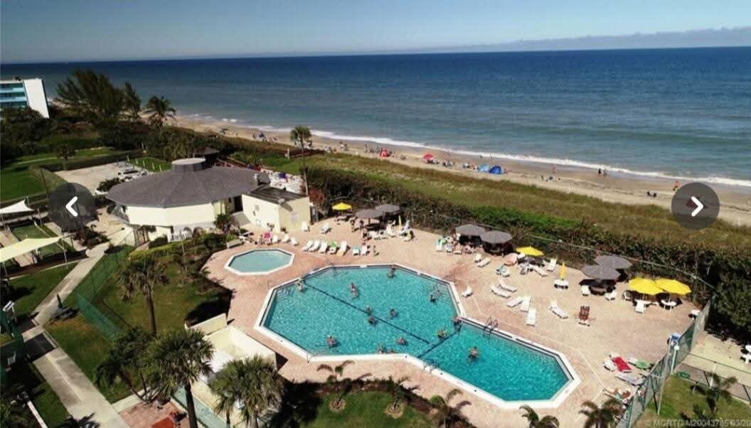 Welcome to your slice of paradise on South Hutchinson Island! This charming property at 10725 S Ocean Dr, Unit 534 is located in the highly sought-after Holiday Out community, offering the perfect blend of coastal living and resort-style amenities.Situated just steps from the beach, this lot/home provides the ideal opportunity for full-time living, a seasonal getaway, or a smart investment. Inside, you'll find a cozy and efficient layout with approximately 408 sq. ft. of living space, ready for your personal touches. 1.5 bath 2 bed🌴 Community Highlights:- Private deeded beach access via the community's unique underground tunnel- Heated oceanside pool with sundeck and BBQ area- Pickleball, shuffleboard, bocce, and horseshoes- Clubhouse with planned activities and social