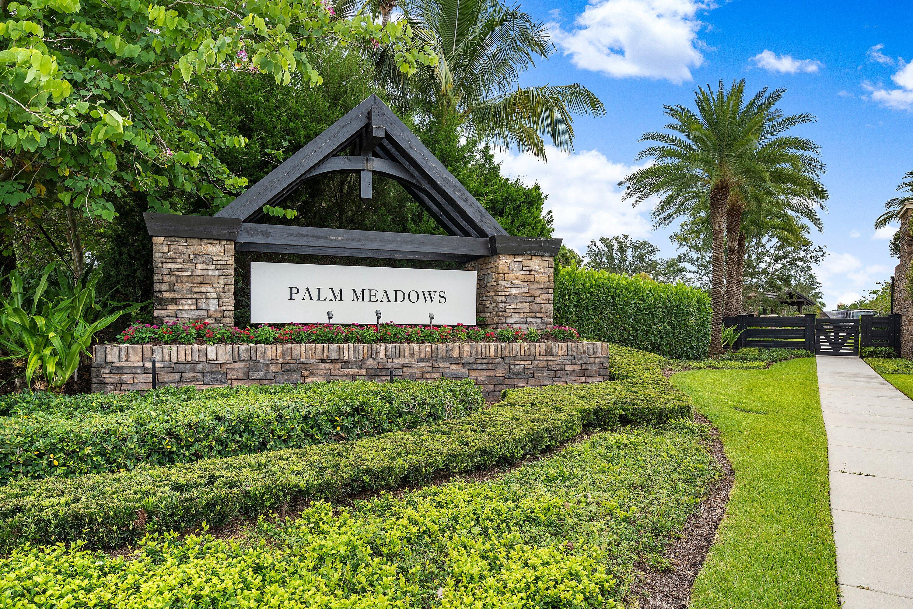 PALM MEADOWS ESTATES - Residential