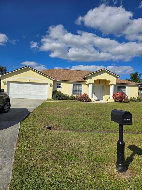 A home in Port St Lucie