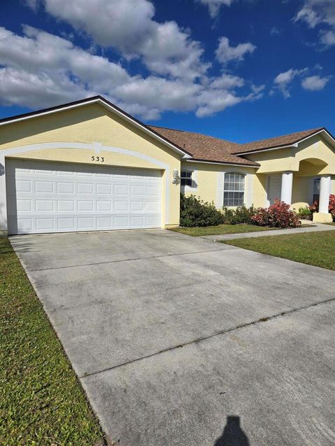 A home in Port St Lucie