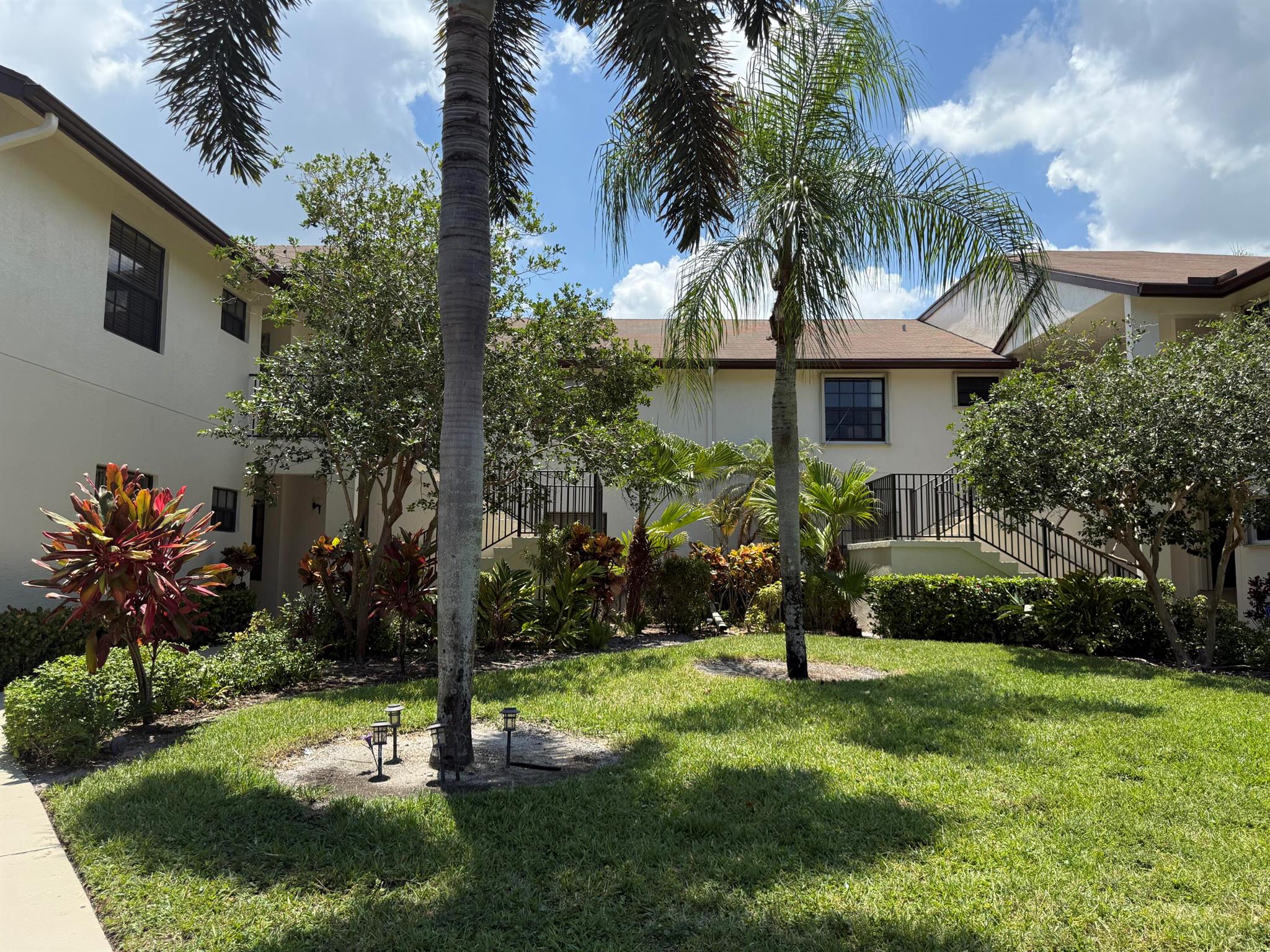 Large 3 Bedroom 2 bath 1st floor corner condo with a closed in patio, every room is much larger than you would have expected! Here's a Tremendous Opportunity to own in this wonderful 55+community! Many amenities such as community pool, tennis, clubhouse, fitness center, billiards, pickleball, etc. Close to beaches, airport, dining, shopping and medical facilities, close to both Turnpike and 95, THIS UNIT WON'T LAST! This is a HUD property. Sold ''AS-IS'' without any guarantee or warranty. Federal law prohibits housing discrimination based on your race, color, origin, religion, sex, family status, or disability.