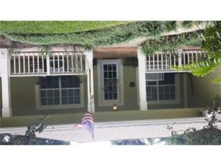 Pretty front porch entry w/white columns welcomes you into this warm & inviting 3 bedroom 2 bath Key West style home! Interior features a palette of earth tone colors, tile on the diagonal & cherry hardwood flooring-Kitchen features subway tile backsplash, newer SS appliances, Corian & Granite counters, custom cabinetry all opens to breakfast nook & cozy family room-Separate formal dining area plus den! Additional accents include chair rails, crown molding, wainscoting & wide baseboards throughout. Master bedroom features tongue & groove tray ceilings & walk in closet--French doors leads out to your tropical paradise!  Private backyard setting w/screened pool with covered porch area-Situated on 1/2 acre+ w/room for boat or RV! No deed restrictions!