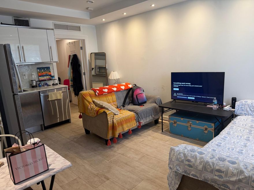 Great opportunity to renovate your dream Miami Beach condo in Miami Beach's Art Deco District two blocks from Lincoln Road. Unit is in need of renovations. Great first floor unit with street entry. Laundry on site. Sold as-is, furnishings included. Cable and internet included in HOA. Bogart Condominium just completed 40 year recertification. This is an unapproved short sale. 3rd party approval needed.