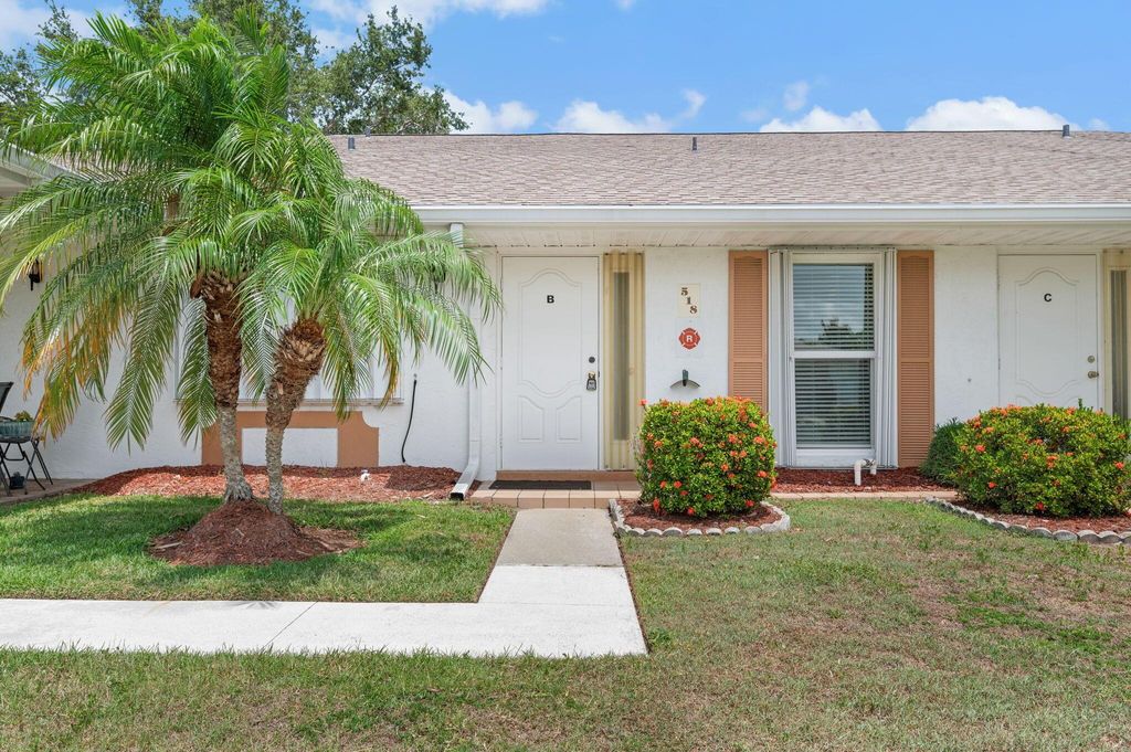 Photo of 518 Crooked Lake Lane #B, Fort Pierce, FL 34982 (MLS # R11095286)