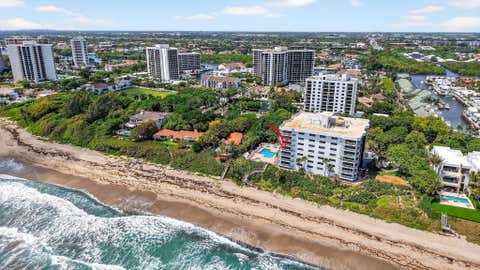 Tiny photo for 4605 S Ocean Boulevard #5a, Highland Beach, FL 33487 (MLS # B26009448)