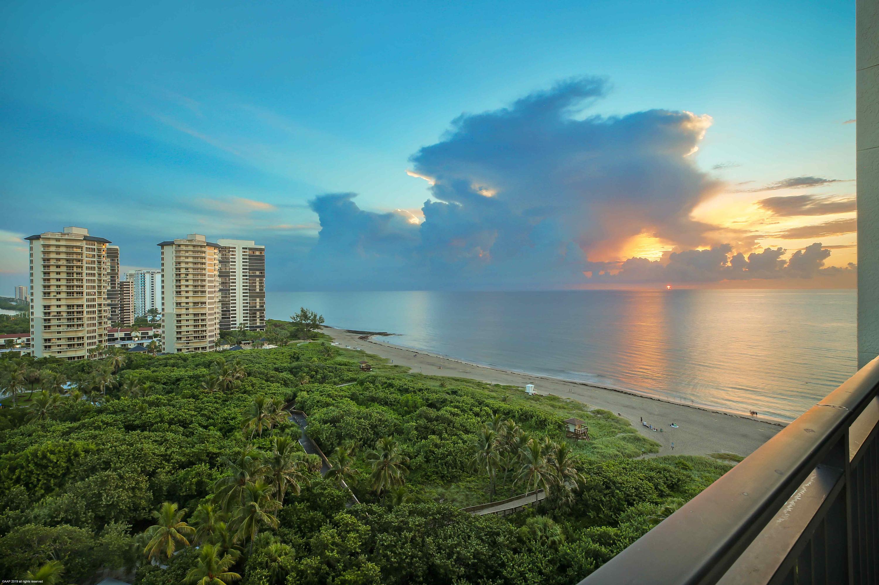 20th floor Penthouse with 10-foot ceilings, amazing northern exposure in a family-friendly luxury oceanfront resort. Breathtaking views of the ocean and Intracoastal waterway. Beautiful flooring and top of the line Viking kitchen appliances including wine cooler, gas cook-top, double wall ovens with warming drawer. Master bedroom suite with large bath, walk-in closet & private terrace. 2nd bedroom has full bed & 3rd bedroom has king bed. The Resort at Singer Island is a Marriott Resort featuring 239 all-suite resort units and 66 residential condominiums. The resort includes 4,000 square feet of meeting space, an 8,500-square foot spa, and all of the amenities & services one would expect from a world-class facility.