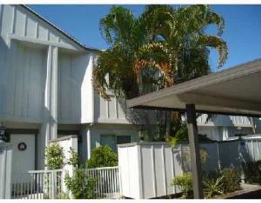 2 BEDROOM TOWNHOUSE WITH COVERED CARPORT. TILE DOWNSTAIRS, UPGRADED EAT IN KITCHEN WITH GRANITE COUNTERS. MBATH HAS VANITY WITH GRANITE. SCREENED PATIO, STEPS TO POOL FROM BACK PATIO. RIVERWALK HAS BOAT STORAGE AREA AND LAUNCH RAMP ON CANAL. BOAT RAMP HAS ACCESS TO LOXAHATCHEE RIVER AND OCEAN. 3 POOLS, TENNIS COURTS, SIDEWALKS, CHILDREN'S PLAY AREA. LIMIT OF 2 VEHICLES PER UNIT. GREAT LOCATION CLOSE TO SHOPPING AND RESTAURANTS, I95 AND TURNPIKE, 30 MINUTES TO PALM BEACH INTERNATIONAL AIRPORT.