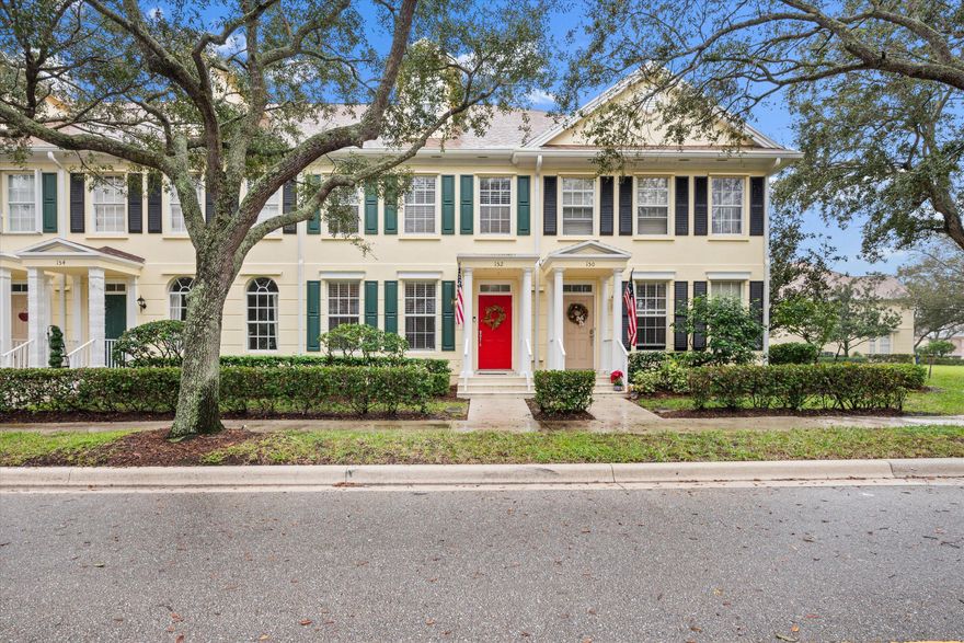 Beautiful townhome in the highly sought after New Haven neighborhood in Abacoa, which is located just minutes from Jupiter's beaches, golf and shopping. This home features 3 bedrooms, 2.5 bathrooms, a private courtyard and a two car garage. Nicely renovated with granite countertops, ceramic tile floors downstairs and Luxury Vinyl Tiles upstairs. Low HOA fees with plenty of amenities including Cable, internet, landscaping, exterior maintenance and access to 2 community pools and clubhouses. Well maintained , owner occupied and move-in ready.