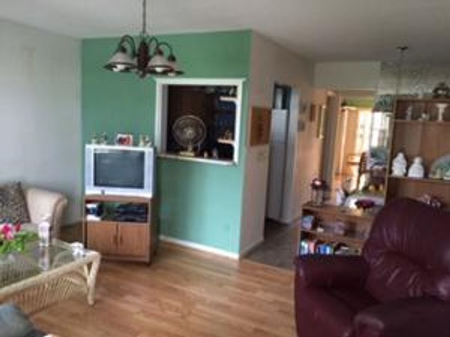 Really cute 1 bedroom, 1 bath first floor unit. Don't miss this great opportunity in Century Village!