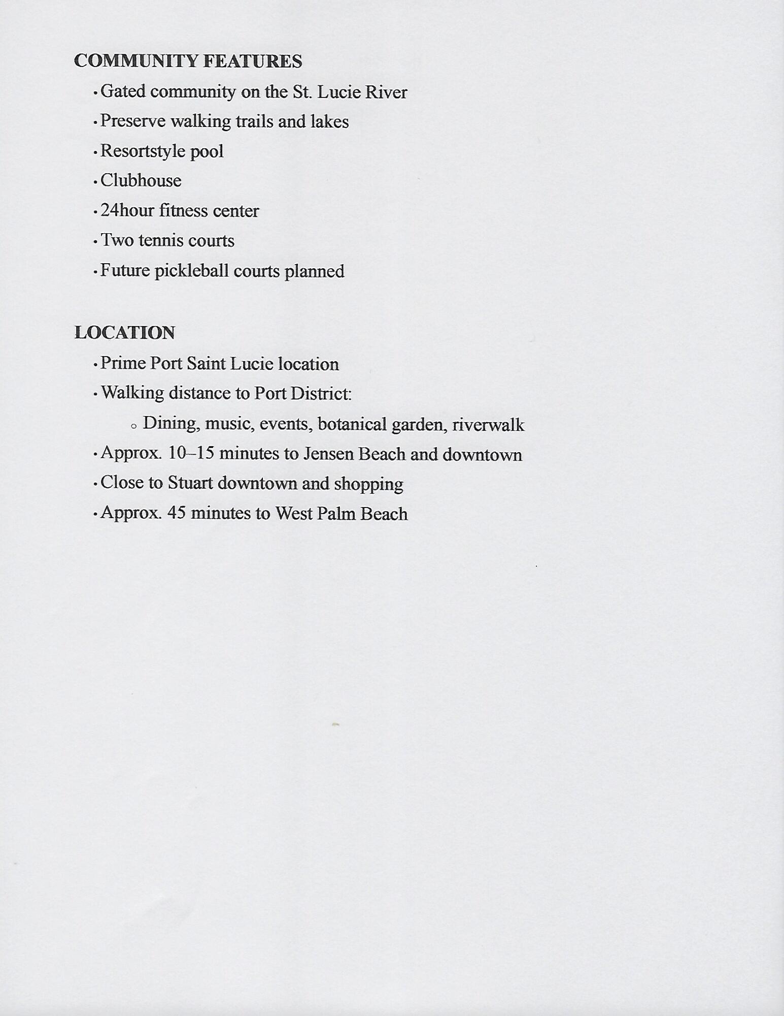 TESORO PRESERVE PLAT NO 2 - Residential